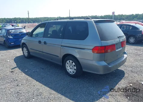 2001 Honda Odyssey Lx z USA, uszkodzony, nr VIN 2HKRL18511H513217